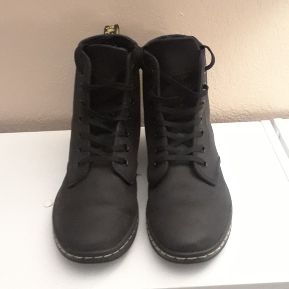Dr. Martens Black Women's high top Sneaker boots - Picture 1 of 5